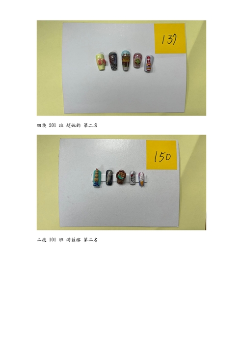 二技 101 班和四技201 :第二名作品
