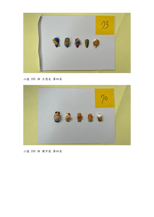 二技 101 班 :第四名作品